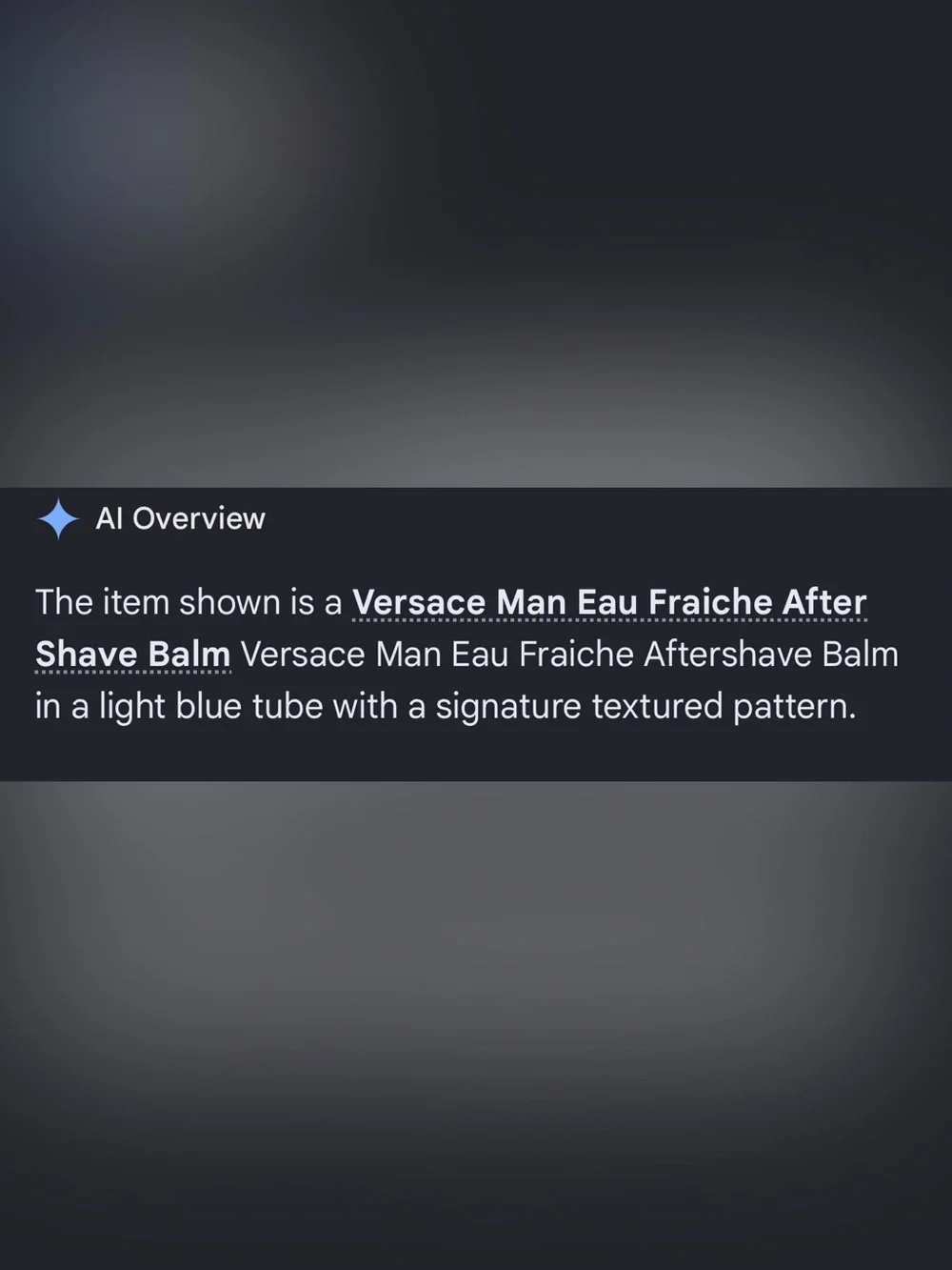 🖤NEW Versace Man Eau Fraîche After Shave Balm - Light Blue🖤